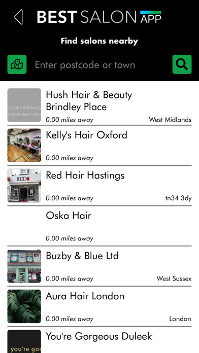 Best Salon App Screenshot
