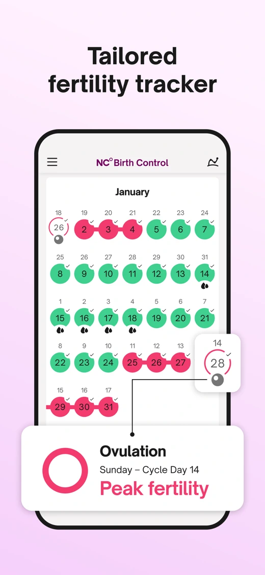 Natural Cycles: Fertility App search result