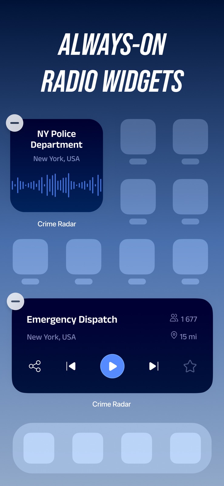 Crime Radar: Police Scanner iphone screenshot 4