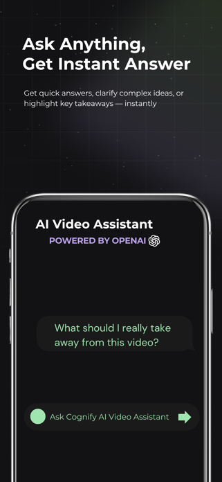 Cognify – Summarize & Learn Screenshot 7 of 9