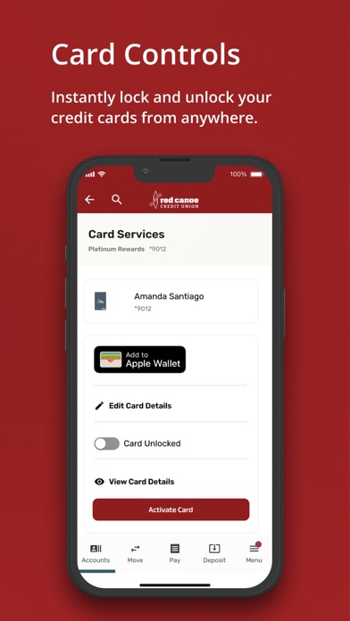 Red Canoe Credit Union Screenshot