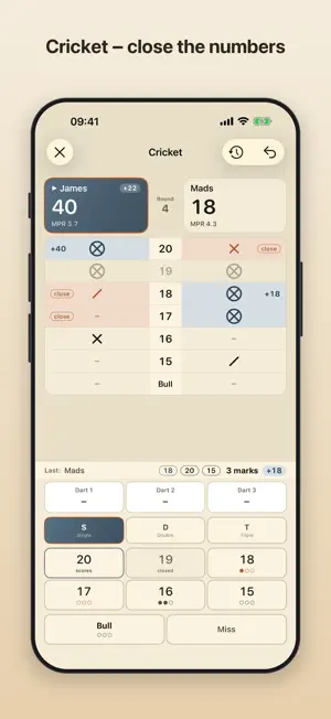 Dart games & counter screenshot 4