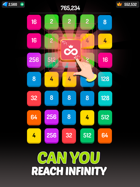 2248: Number Games 2048 Puzzleのおすすめ画像6