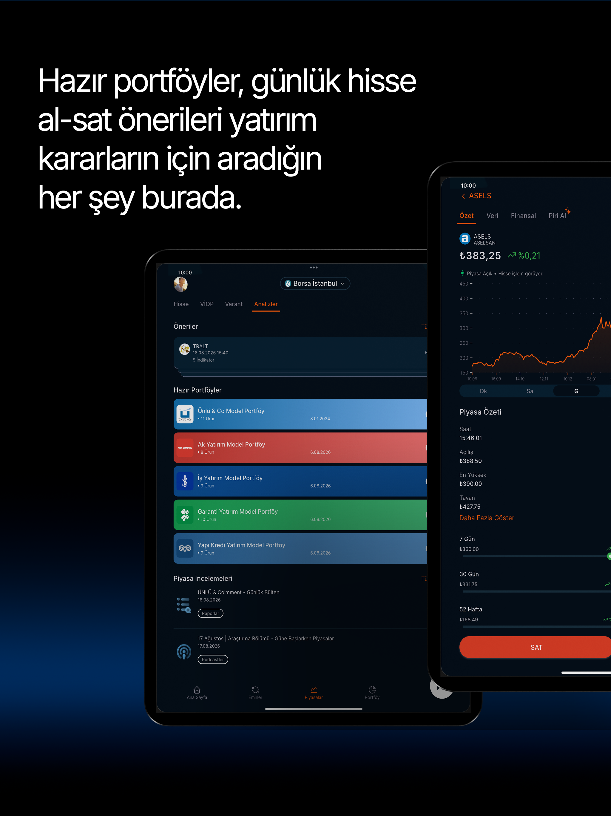 Piapiri Borsa Hisse Alım Satım screenshot 12