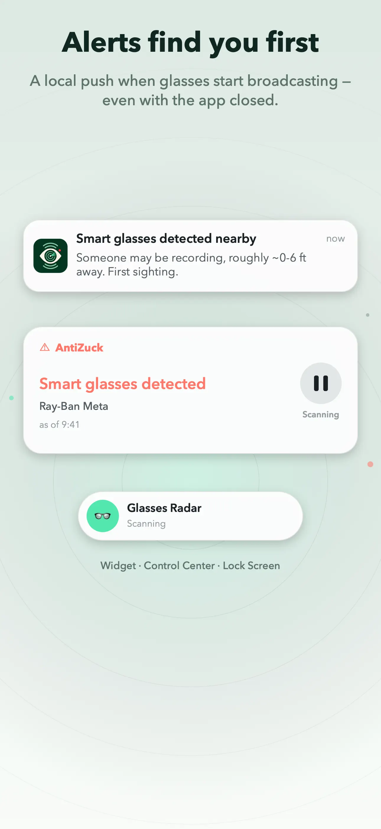 Antizuck Smart Glasses Scanner 스크린샷 2