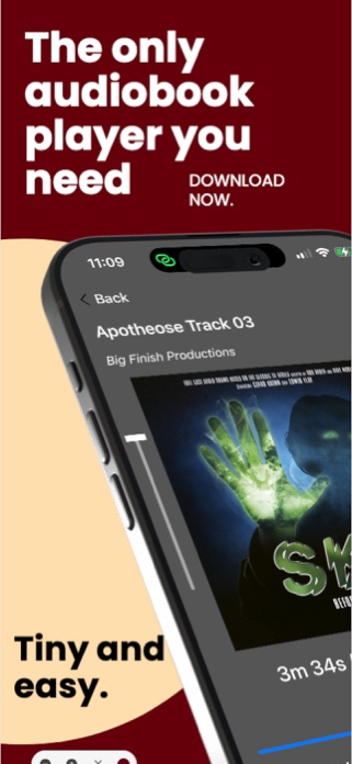 Tiny Audiobook Player Screenshot 1 of 3