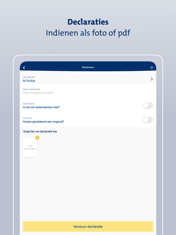 Screenshot #5 pour Menzis app