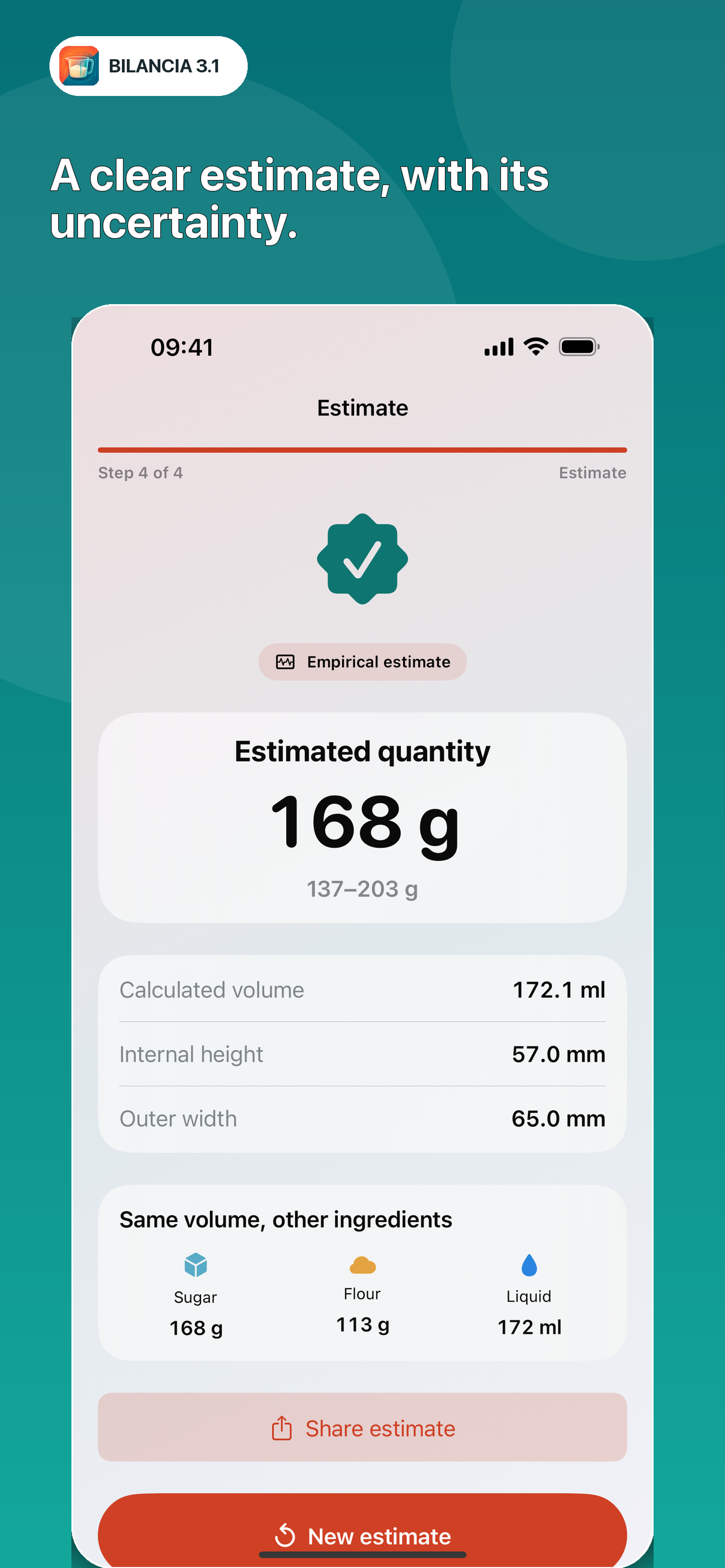 Kitchen Scales screenshot 2