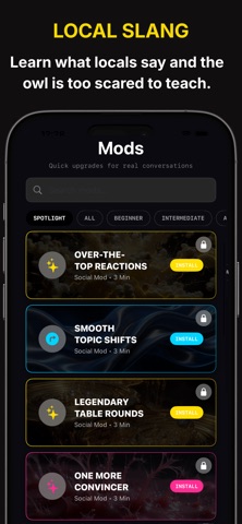 KrazyTalk: AI Language Tutor iPhone screenshot