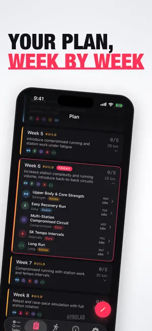 HyroLab: Hyrox Tracker & Coach screenshot 2