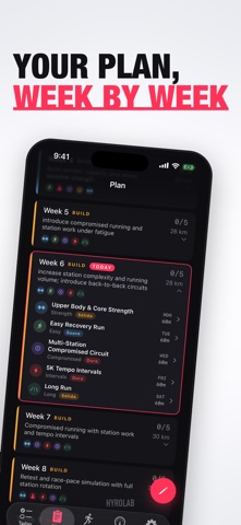 HyroLab: Hyrox Tracker & Coach Screenshot 2 of 5