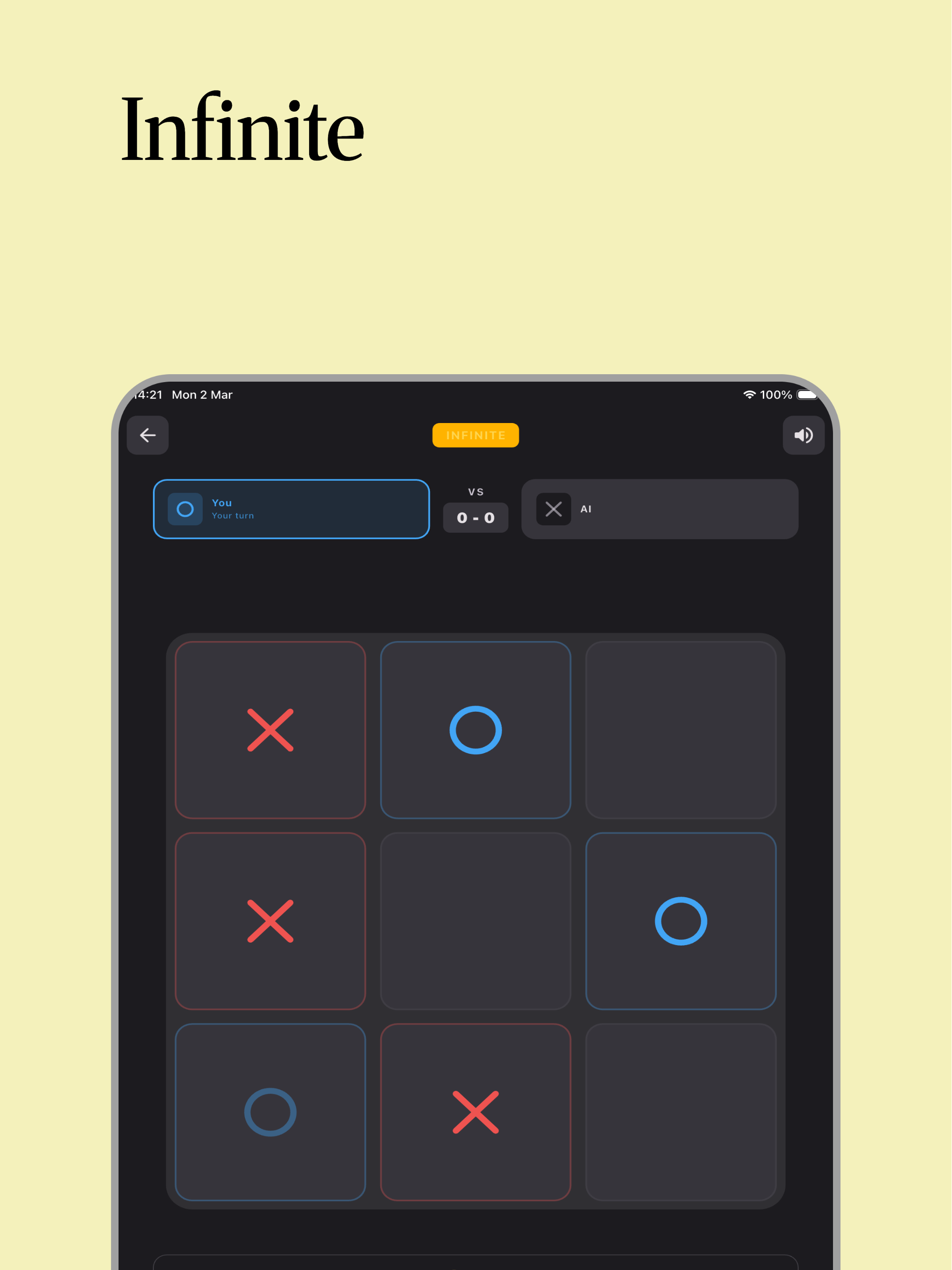 Tic Tac Toe: Modes
