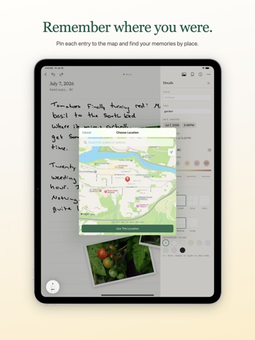PaperThoughts - Journal iPad screenshot