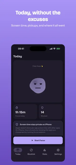 Unscroll: Focus & App Blocker screenshot 2