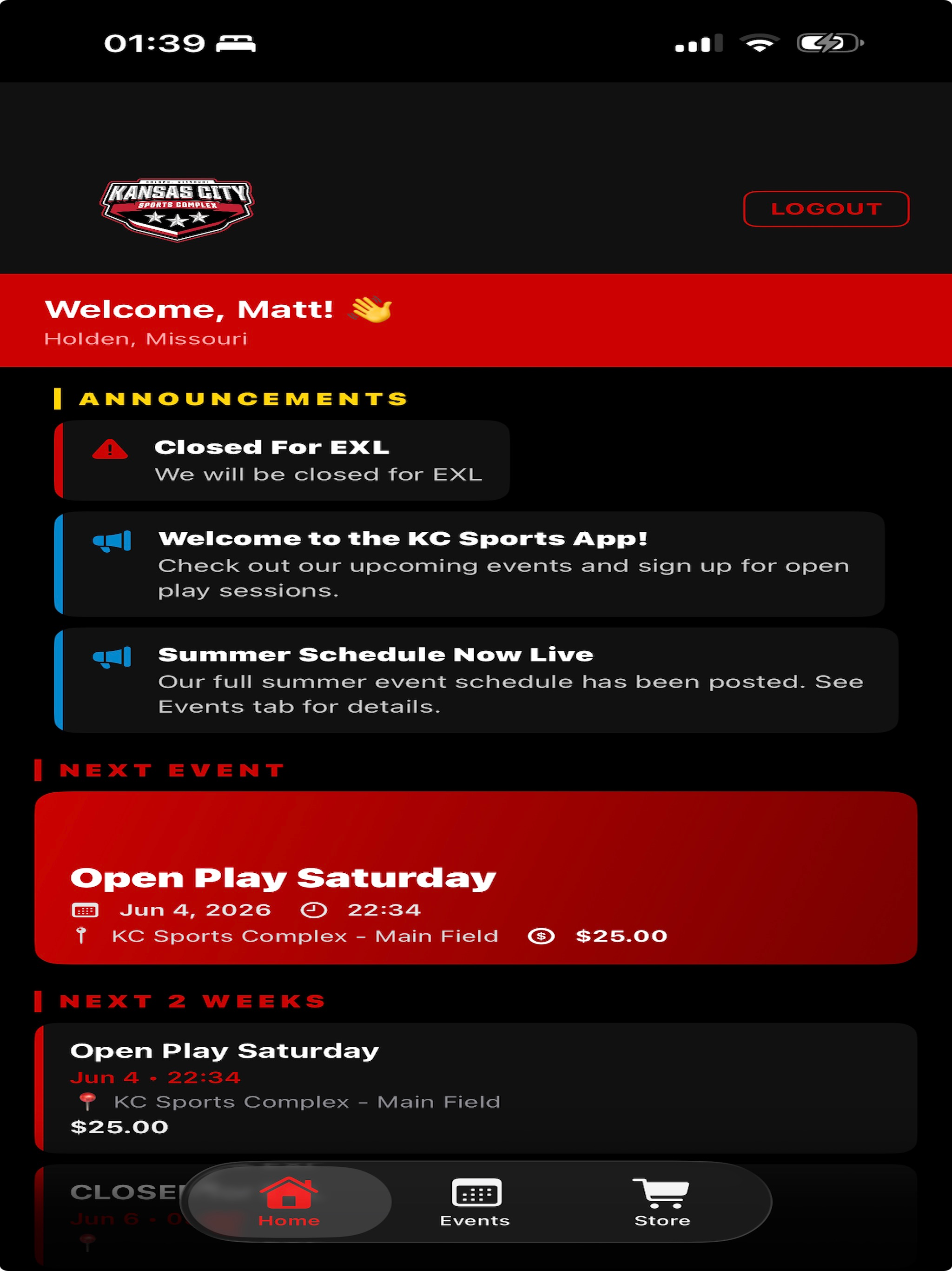 KCSportsComplex screenshot 5