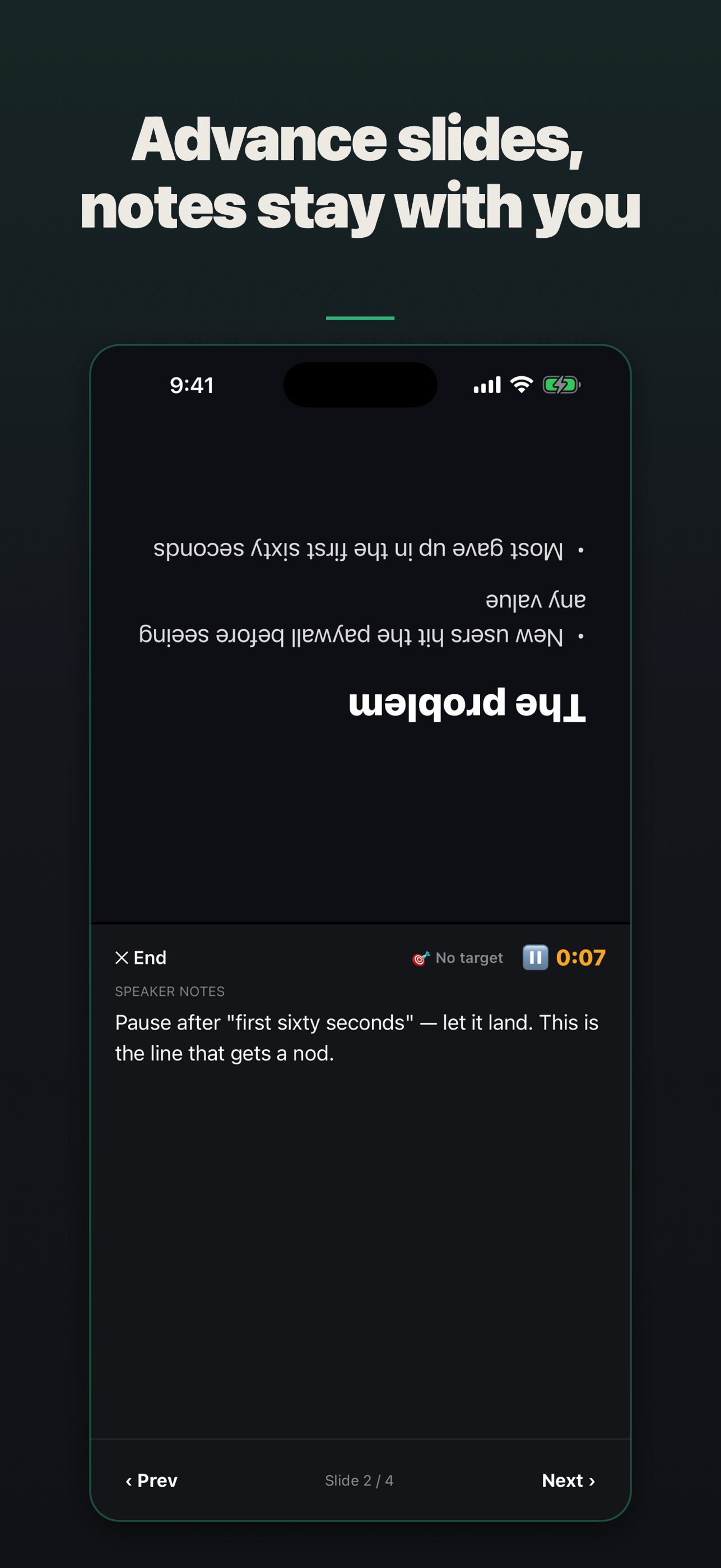 Screenshot 3 of FlipStage: Present Two-Sided