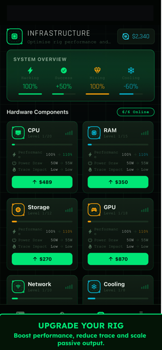 Hacker Sim: Hacking Tycoon Screenshot 4 of 7