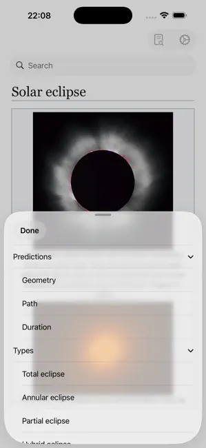 Kiwix iPhone screenshot 2