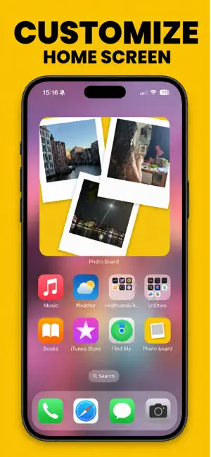 Photo Board: Widget & Collage screenshot 1