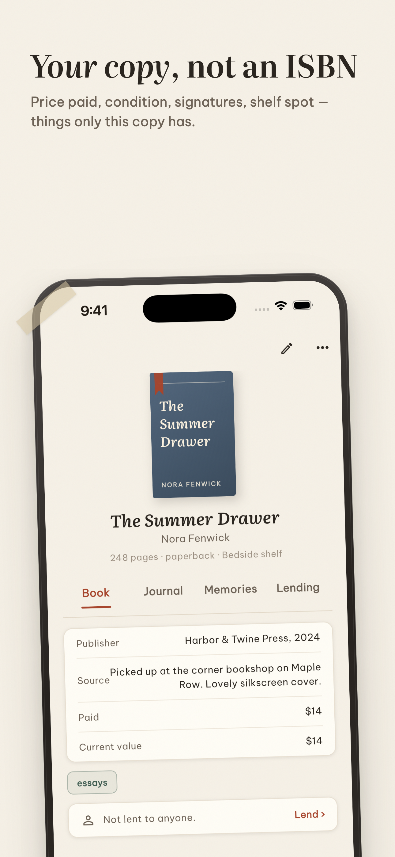 Shelflife: Book Journal screenshot 5