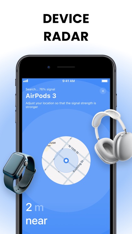Air Tracker, Device BLE Finder
