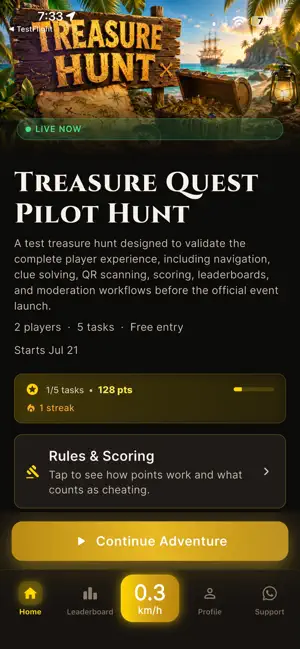 Treasure Quest App screenshot 3