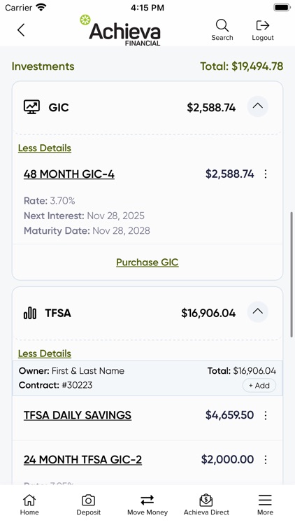 AchievaMobile screenshot-4