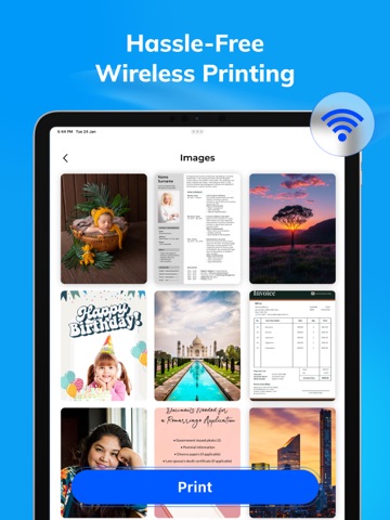Printify: Smart Scan & Print iPad screenshot