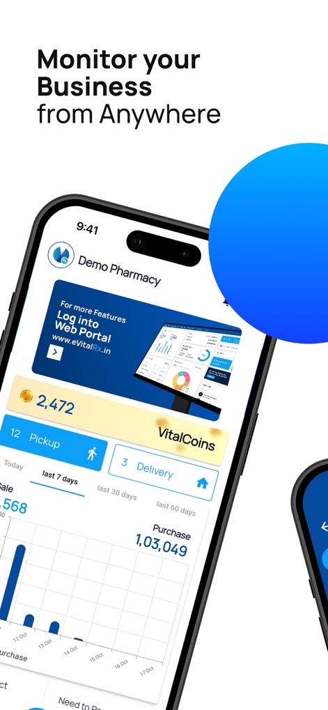eVitalRx - Pharmacy Software - 의료 앱 | MWM