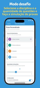 Enem Questões e Simulados screenshot