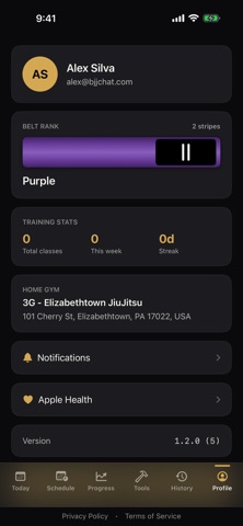 BJJChat screenshot
