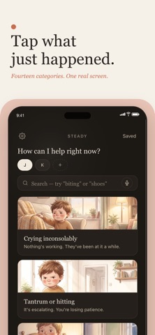 Steady: Parenting SOS Now Screenshot 2 of 8