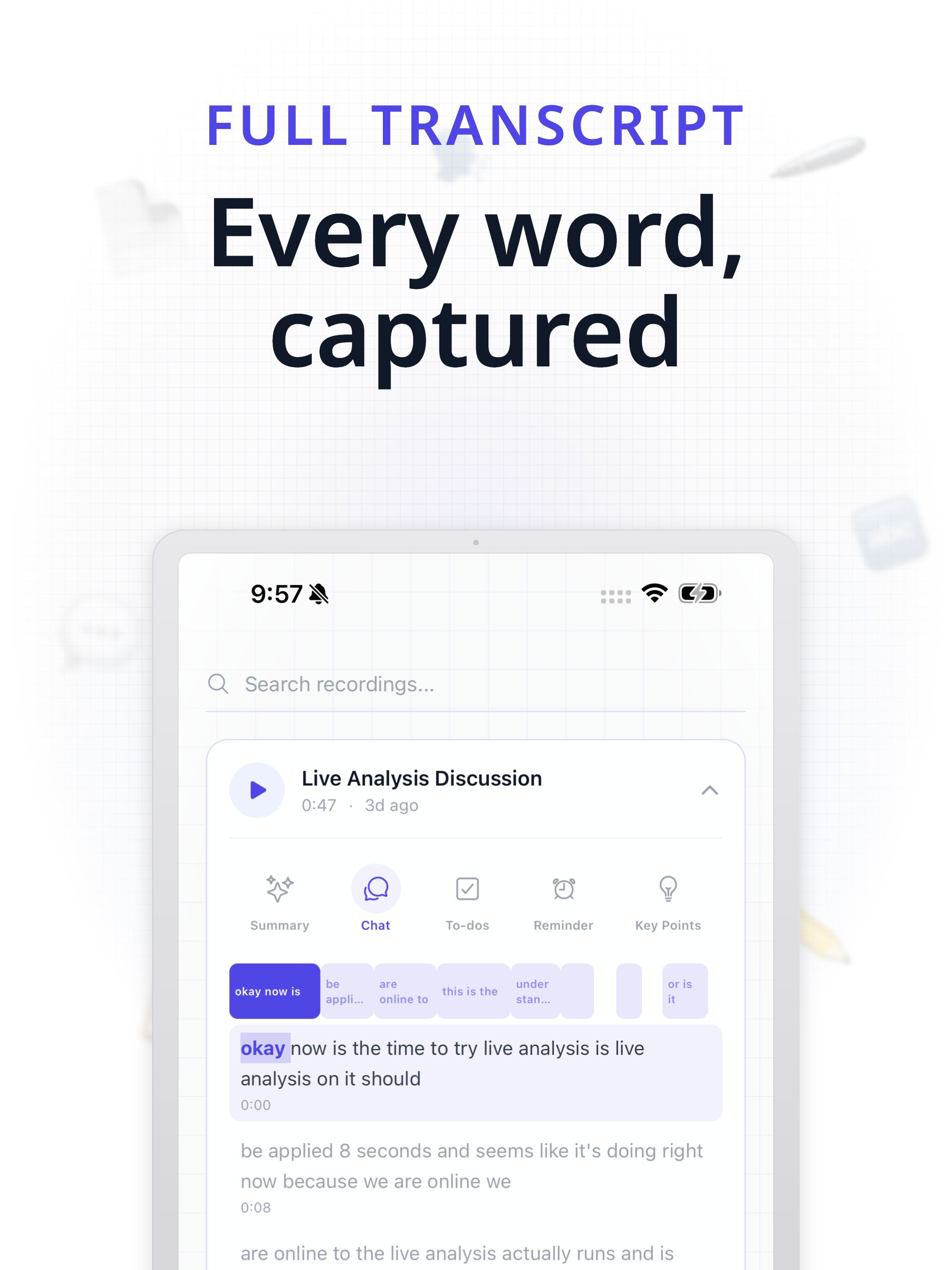 notesaid: AI Voice Note Taker screenshot 11