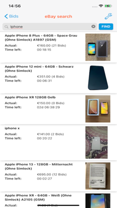 Sniper for ebay bid auctions screenshot 2