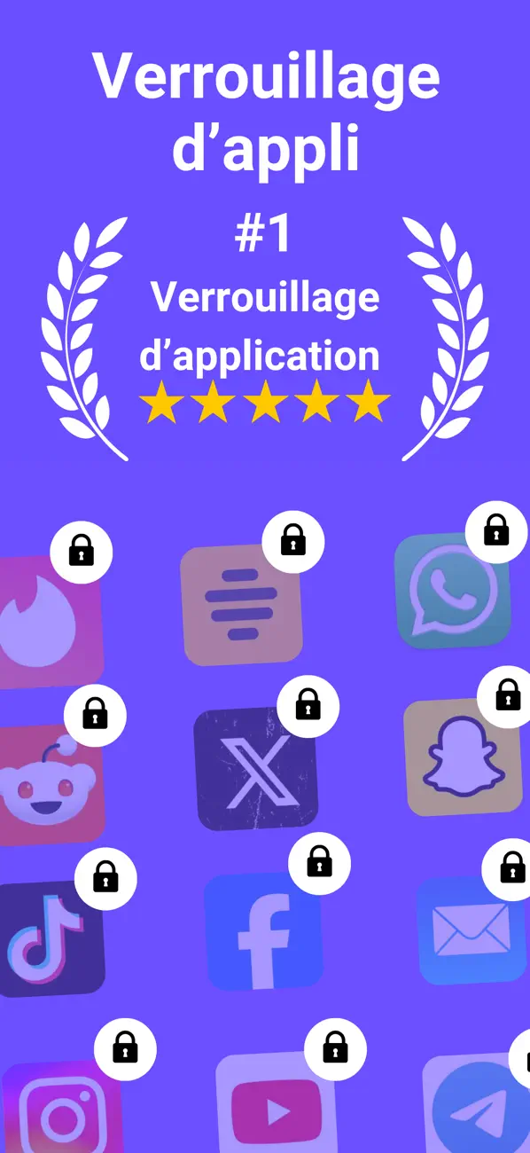 Screenshot #1 pour Verrouillage App – Lockkit