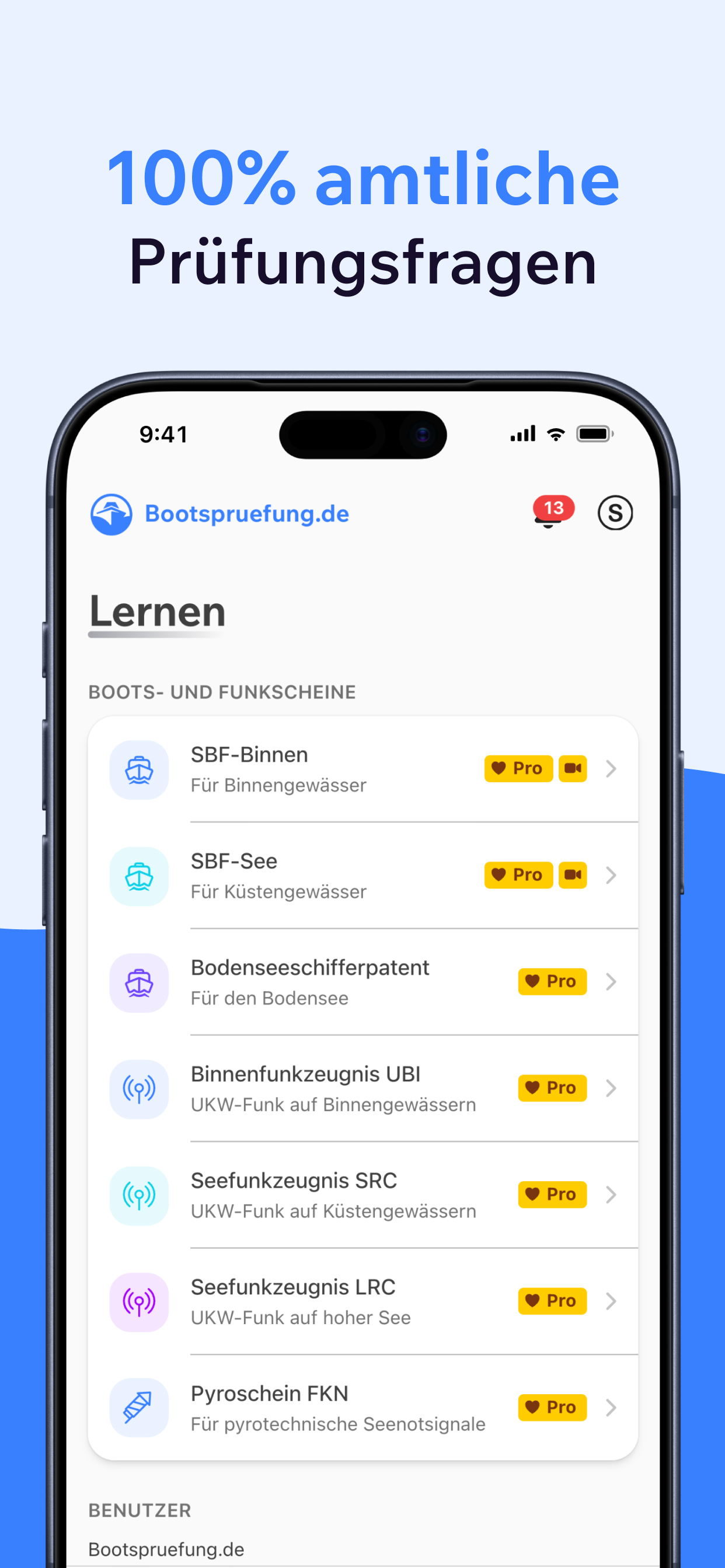 Bootspruefung.de screenshot 3