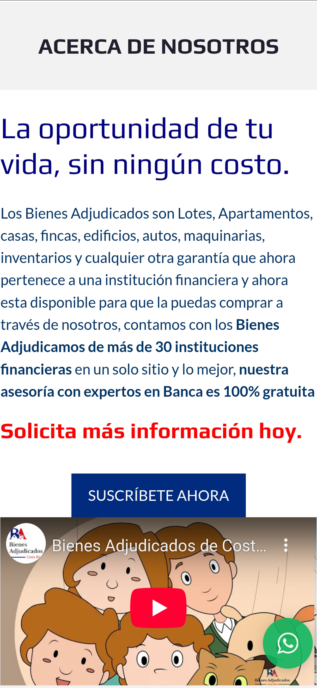 Bienes Adjudicados CR screenshot 5