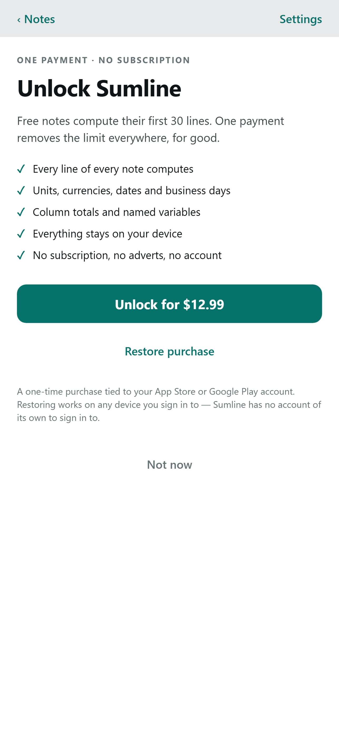 Screenshot 6 of Sumline