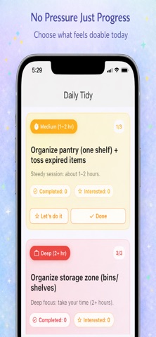 Daily Tidy: Simple Cleaning Screenshot 2 of 5