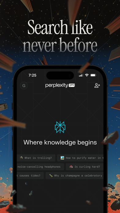Perplexity - AI Search & Chat App Store preview screenshot 1