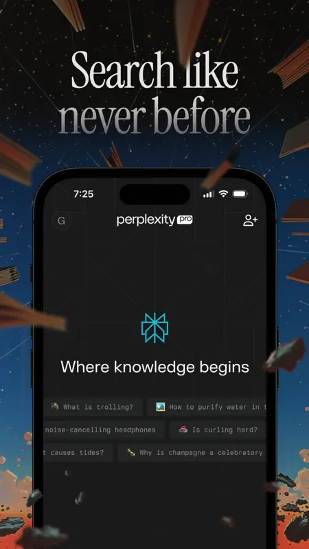 Perplexity - AI Search & Chat screenshot 1 of 8