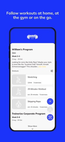 Erica Marsh Fitness screenshot