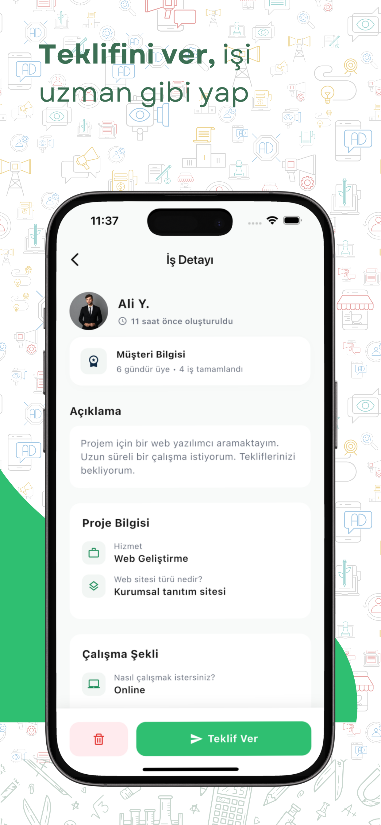 Fikrim var: Freelance & Hizmet