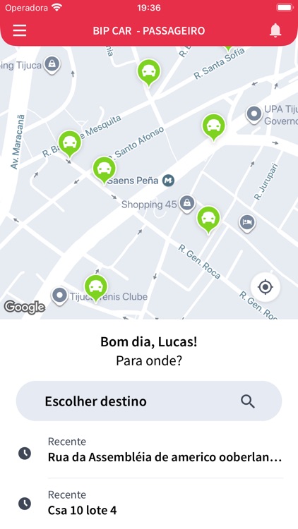 Bip Car  - Passageiro