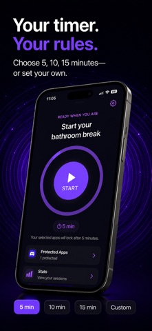BathroomBlocker iPhone screenshot