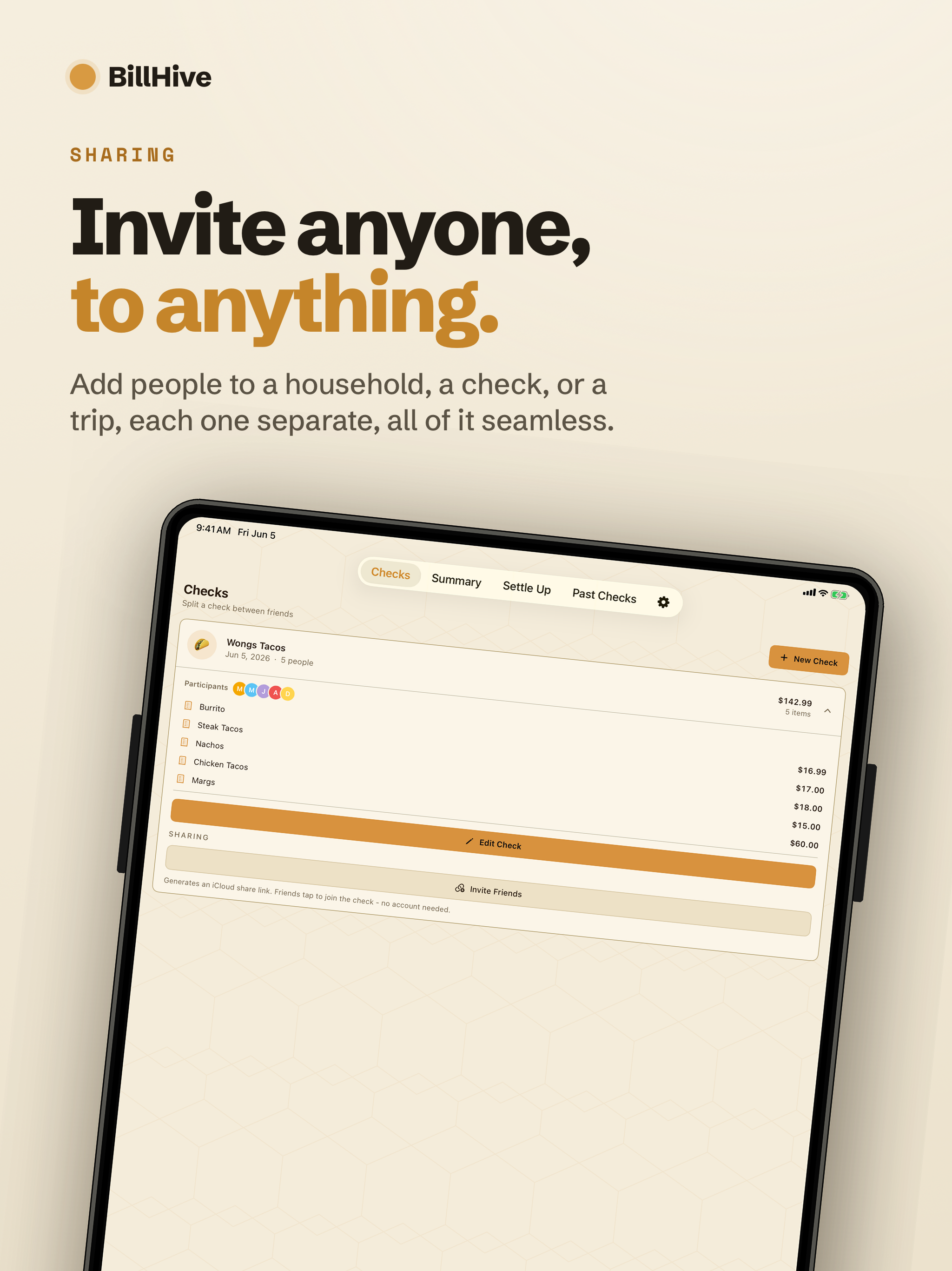 SelfHive: Bill Splitting screenshot 18