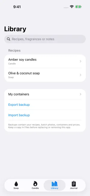 Candle & Soap Calculator screenshot 4