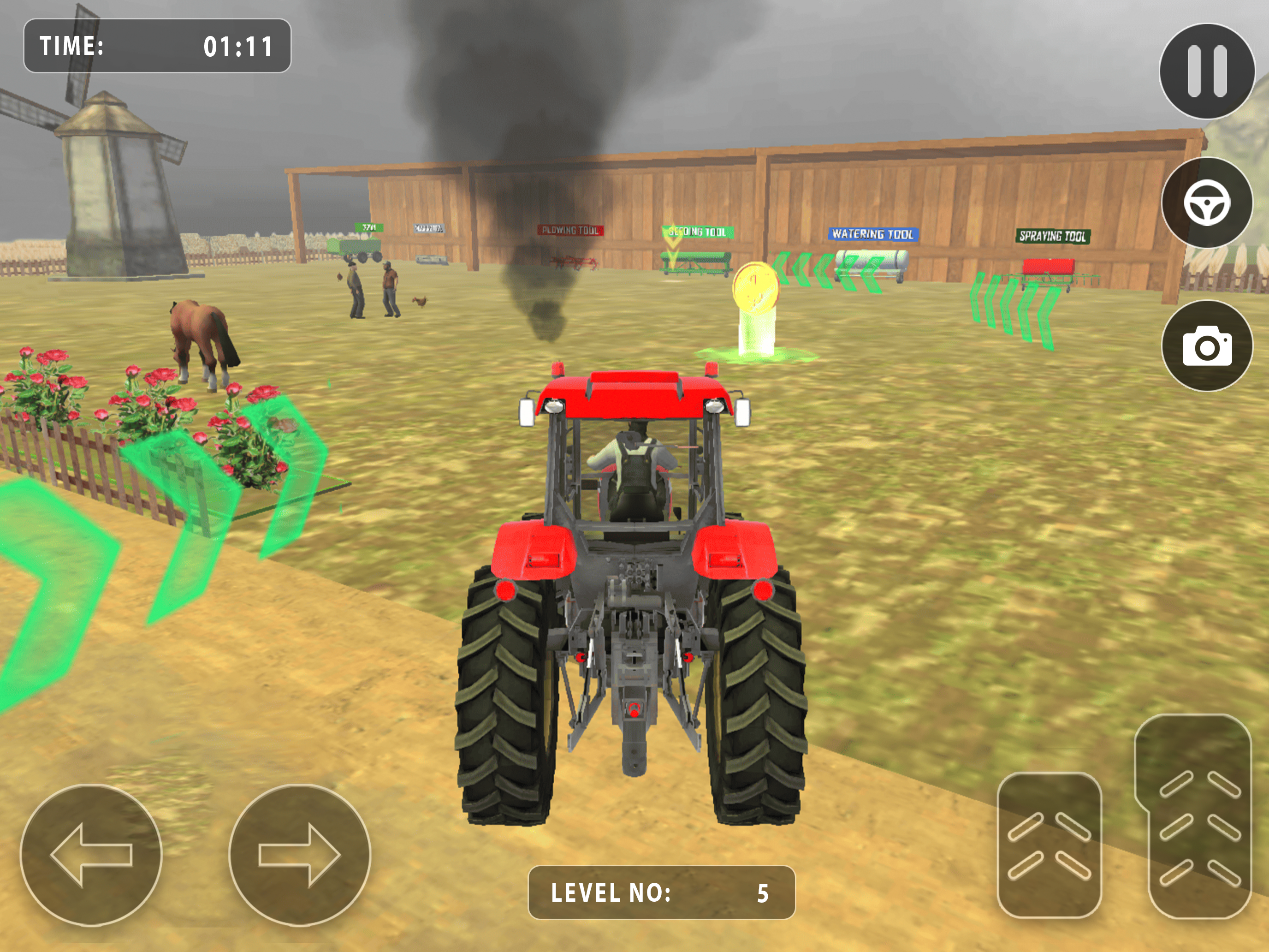 Tractor Driving Game & Farming