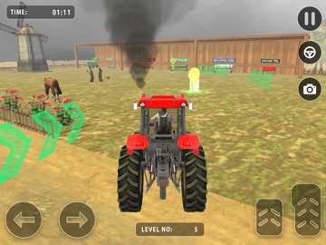 Tractor Driving Game & Farming iPad screenshot