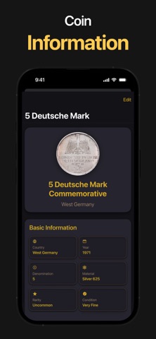 Coin Scanner and Identifier screenshot